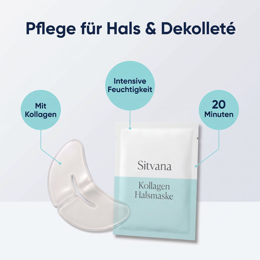 Sitvana Kollagen-Halsmaske – Vorteile auf einen Blick